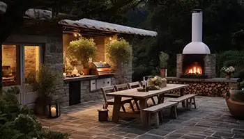 Outdoor kitchen designig service - Luna Landscape Pro - Southeast Wisconsin